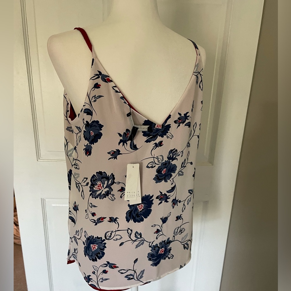 New with tags reversible White House black market blouse cami